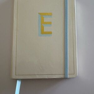 Opalhouse College Rule Letter E Journal Monogram  - Gold Foil Trim